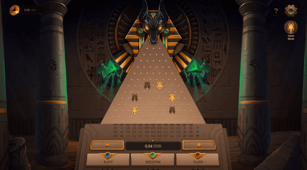 Wie spielt man Plinko Anubis?