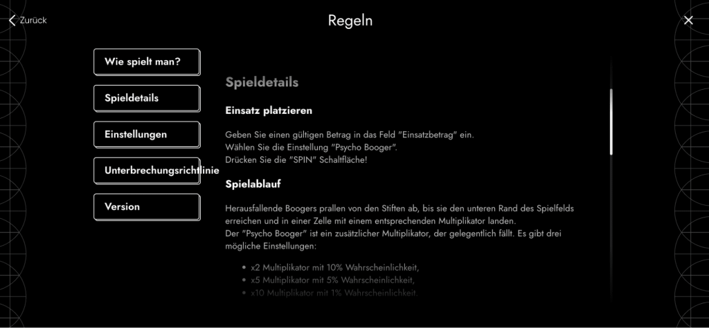 Regeln für Take My Plinko