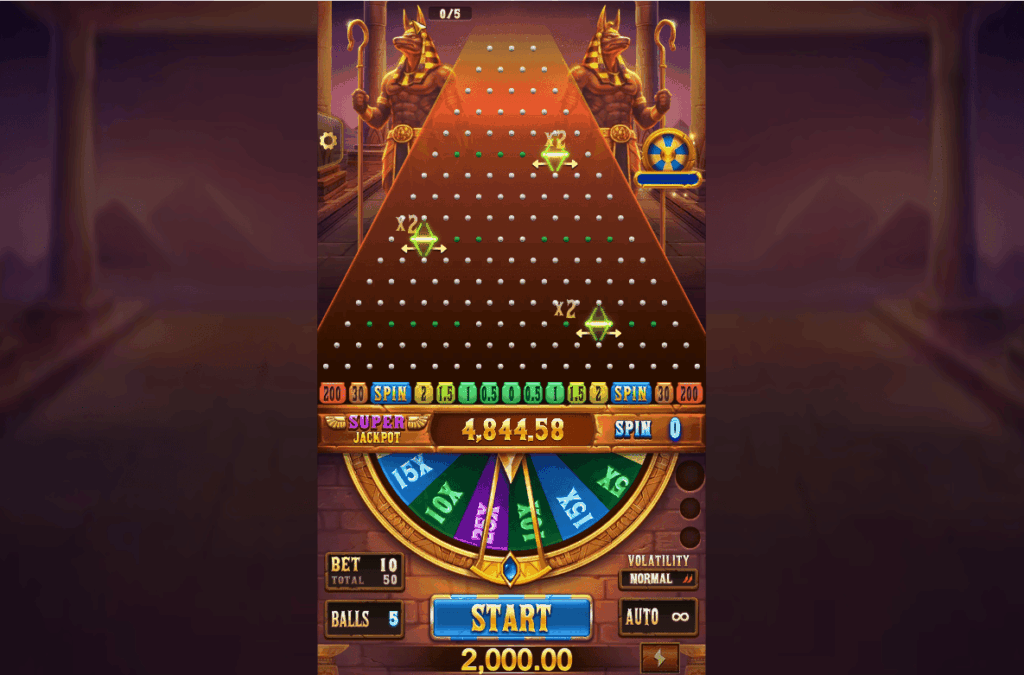 Grafiken Plinko Empire