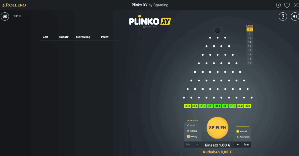 Plinko XY